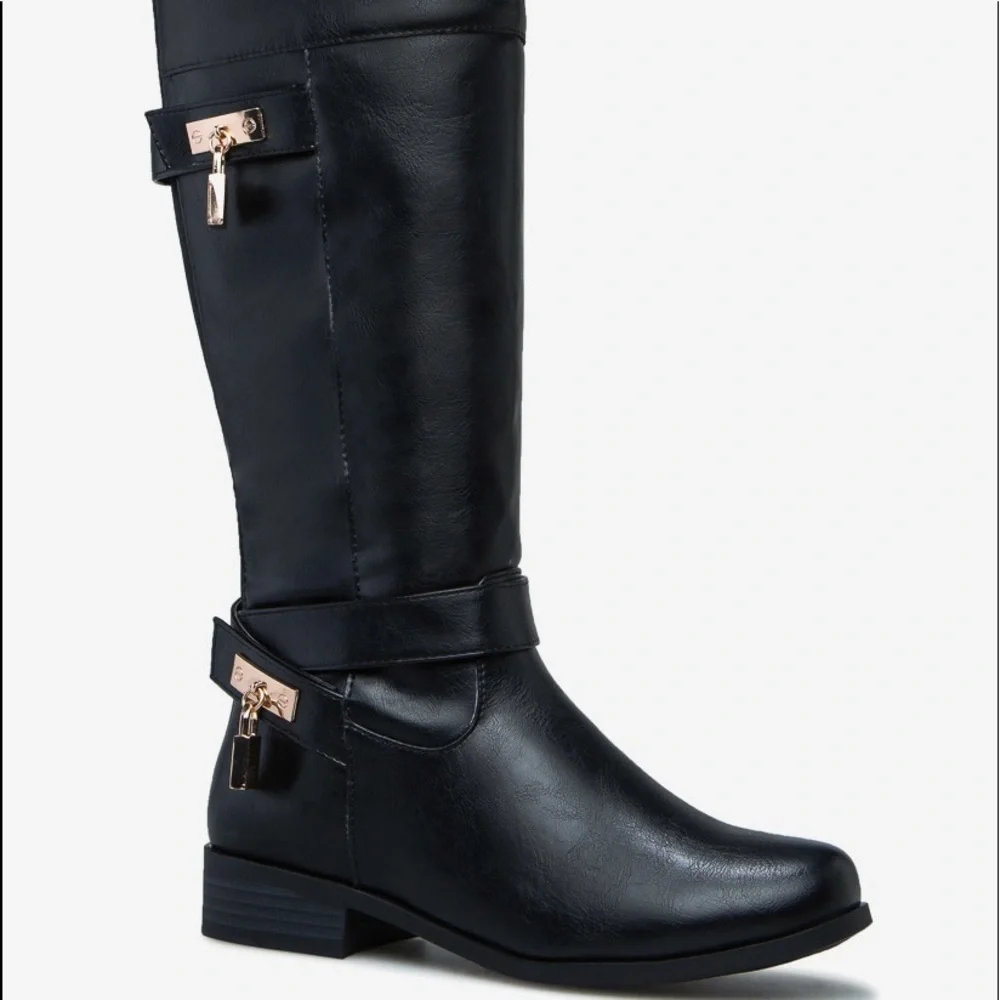Black Riding Boots - Picture 5 of 6